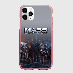 Чехол для iPhone 11 Pro Max матовый Mass Effect