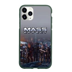Чехол для iPhone 11 Pro Max матовый Mass Effect