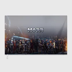 Флаг 3D Mass Effect