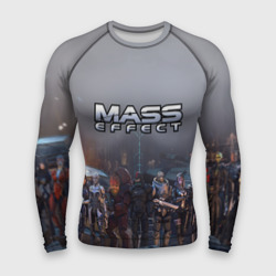 Мужской рашгард 3D Mass Effect