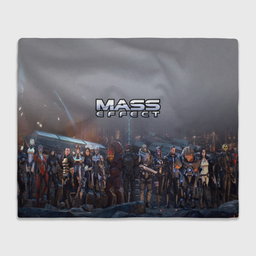 Плед 3D Mass Effect, цвет 3D (велсофт)