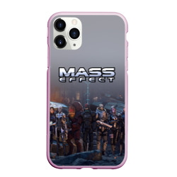 Чехол для iPhone 11 Pro Max матовый Mass Effect