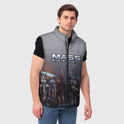 Мужской жилет утепленный 3D Mass Effect - фото 2