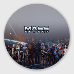 Круглый коврик для мышки Mass Effect