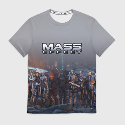 Мужская футболка 3D Mass Effect