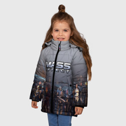 Зимняя куртка для девочек 3D Mass Effect - фото 2