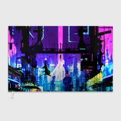 Флаг 3D Cyberpunk