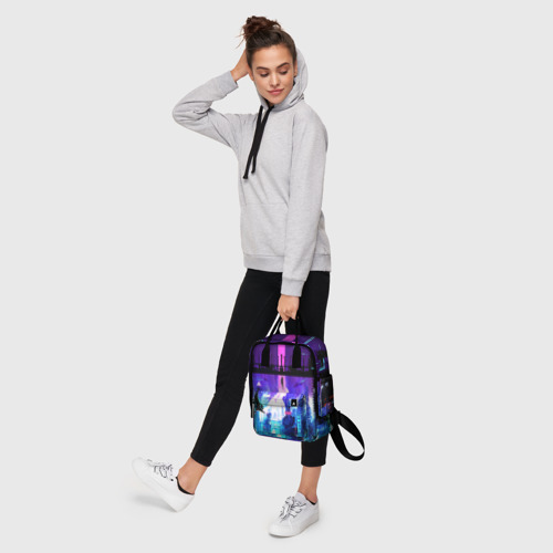 Женский рюкзак 3D с принтом CYBERPUNK, фото #4