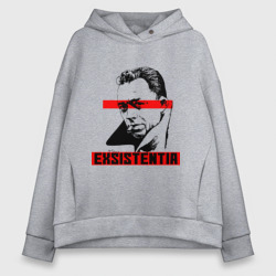 Женское худи Oversize хлопок Exsistentia