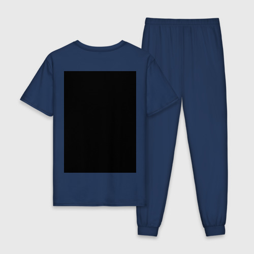 Мужская пижама хлопок Geodezzist, цвет темно-синий - фото 2