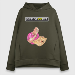 Женское худи Oversize хлопок Geodezzist