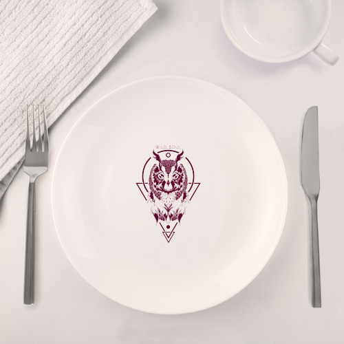 Набор: тарелка + кружка Сова - фото 4