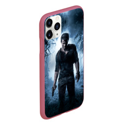 Чехол для iPhone 11 Pro Max матовый Uncharted 4 лого на спине - фото 2