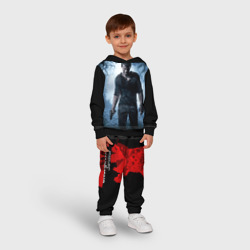 Детский костюм с толстовкой 3D Uncharted 4 лого на спине - фото 2