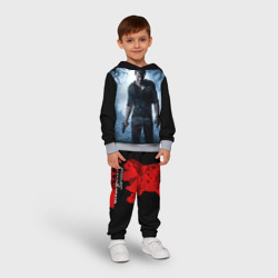 Детский костюм с толстовкой 3D Uncharted 4 лого на спине - фото 2
