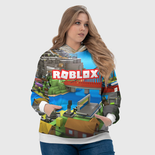 Женская толстовка 3D Roblox, цвет 3D печать - фото 6