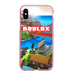 Чехол для iPhone XS Max матовый Roblox