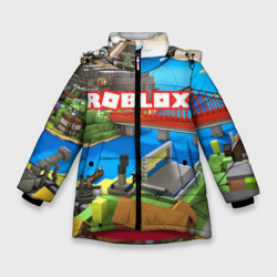 Зимняя куртка для девочек 3D Roblox