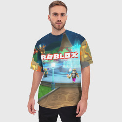 Мужская футболка oversize 3D Roblox - фото 2