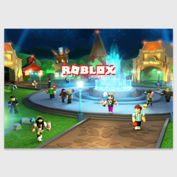 Поздравительная открытка Roblox