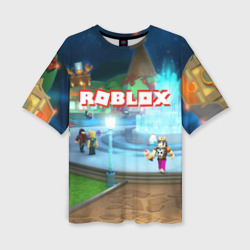 Женская футболка oversize 3D Roblox