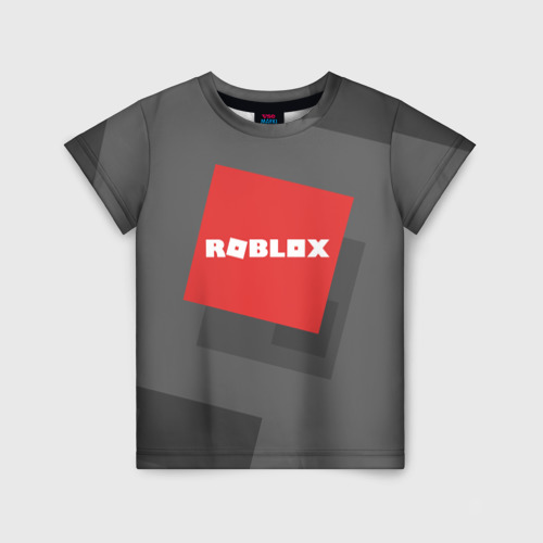Детская футболка 3D ROBLOX, цвет 3D печать