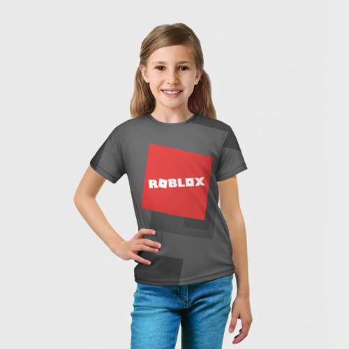 Детская футболка 3D ROBLOX, цвет 3D печать - фото 5