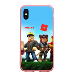 Чехол для iPhone XS Max матовый Roblox