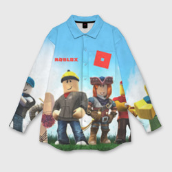 Женская рубашка oversize 3D Roblox