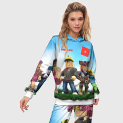 Женский костюм с толстовкой 3D Roblox - фото 2