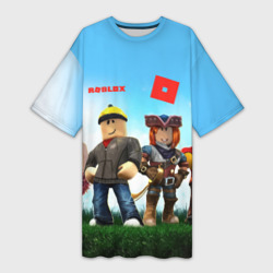 Платье-футболка 3D Roblox