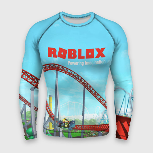 Мужской рашгард 3D Roblox: Powering Imagination, цвет 3D печать