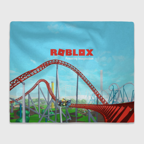 Плед 3D Roblox: Powering Imagination, цвет 3D (велсофт)