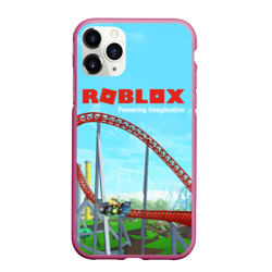 Чехол для iPhone 11 Pro Max матовый Roblox: Powering Imagination