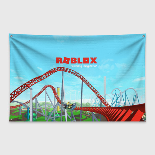 Флаг-баннер Roblox: Powering Imagination