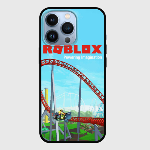 Чехол для iPhone 13 Pro Roblox: Powering Imagination, цвет черный