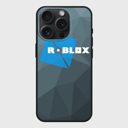 Чехол силиконовый для Apple iPhone 15 Pro матовый Roblox Studio