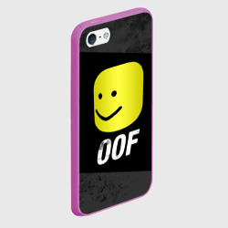 Чехол для iPhone 5/5S матовый Roblox Oof Мем - фото 2