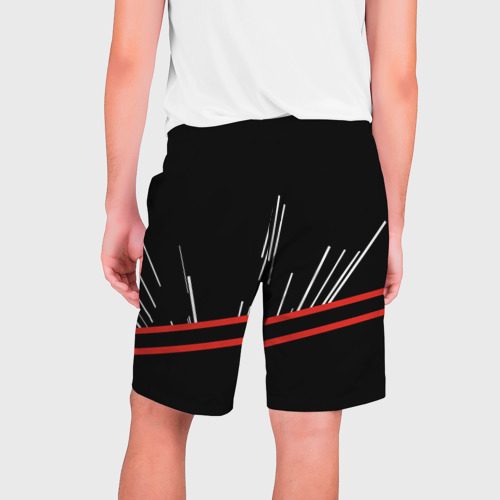 Мужские шорты 3D с принтом Roblox OOF Meme, вид сзади #1