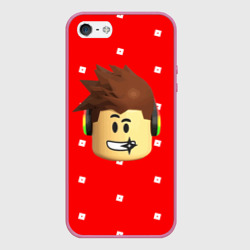 Чехол для iPhone 5/5S матовый Roblox Head