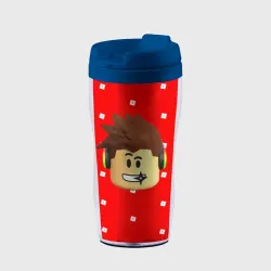 Термокружка-непроливайка Roblox Head