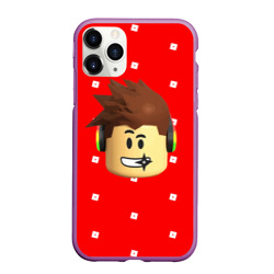 Чехол для iPhone 11 Pro Max матовый Roblox Head