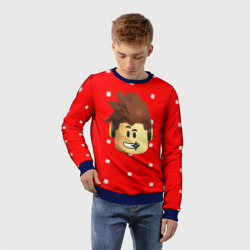 Детский свитшот 3D Roblox Head - фото 2