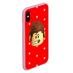 Чехол для iPhone XS Max матовый Roblox Head - фото 2