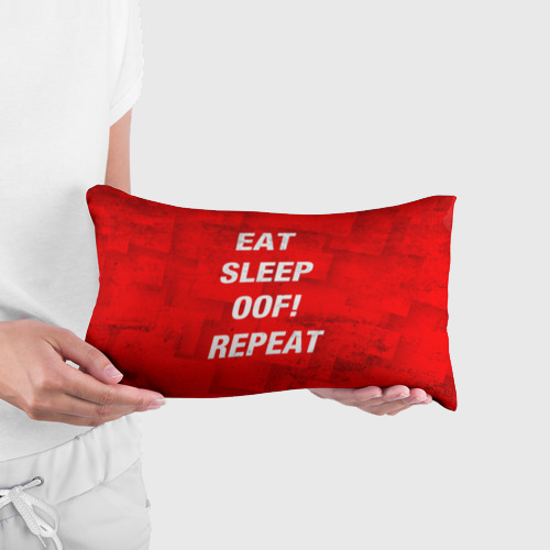 Подушка 3D антистресс Eat Sleep OOF! Repeat - фото 3