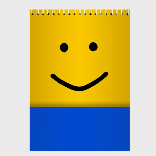 Скетчбук Roblox noob Face