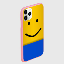 Чехол для iPhone 11 Pro Max матовый Roblox noob Face - фото 2