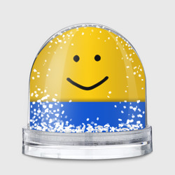 Игрушка Снежный шар Roblox noob Face