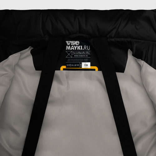 Зимняя куртка для девочек 3D PUBG masters, цвет светло-серый - фото 7