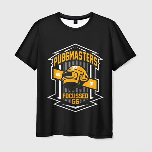 Мужская футболка 3D PUBG MASTERS Фото 01 Мужская футболка 3D PUBG MASTERS Фото 01